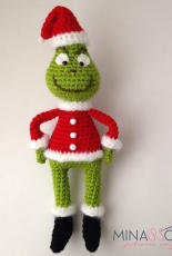 Minasscraft - Yazmina Nieblas - The Grinch Amigurumi - Free