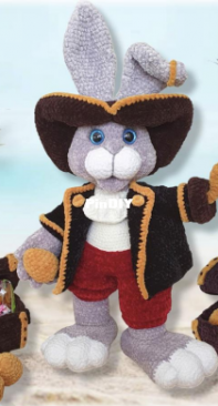 Marili Designs - Maria Sarantidou - Captain Kniked Ear and the golden easter eggs