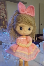 Little Lovely Girl in Pink