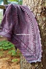 Soft is the Wind Shawl by Kalurah Hudson