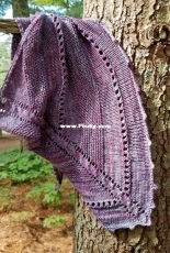 Soft is the Wind Shawl by Kalurah Hudson