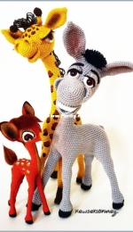 Kewser Sonmez - Giraffe and Donkey - Russian - Free