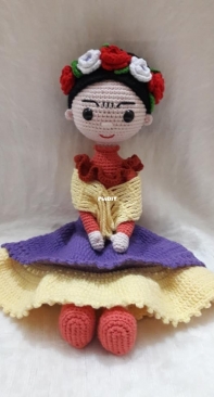 Workroom Julia Litvin - Julia Litvin - Crochet doll Frida