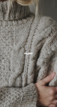Fridagsgenser / Fridag sweater - Enya Ødegaard - Aftenstrikk - Norwegian