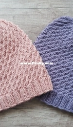 Sand waves beanie by Valentina Randon-English,Italian-Free