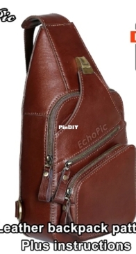 EchoPic - Backpack Pattern 004 - Sling Bag Pattern