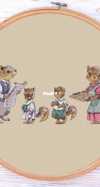 Ameli Stitch - Family Evening by Anna Smit XSD