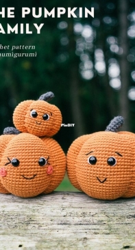 Mumigurumi - Masha Danilova - The Pumpkin Family