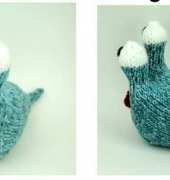 Cheezombie - Garden Slug; Knit Toy