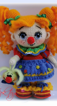 Tatsok Toys - Tatyana Sokolova -The clown girl - Body only - Russian