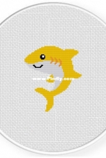 Daily Cross Stitch - Baby Shark