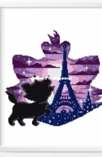 Stitching Fairy - The Aristocats Marie Silhouette