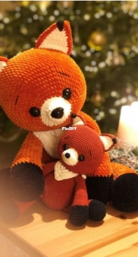 Leamigurumi - Lena Seibel - Foxi the Big Fox