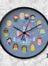 Cloudsfactory - Disney Princesses Clock