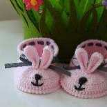 Tanja Enzinger - Bunny Baby Booties - Free
