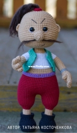 Crochet Friends Lab - Tatyana/Tatiana Kostochenkova - Nightingale the Robber - Татьяна Косточенкова - Соловей-разбойник - Russian