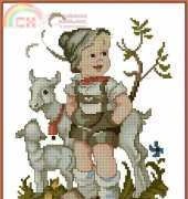 Needle Treasures 02678 Hummel - The Little Goat Herder