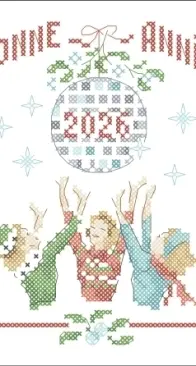 Les Brodeuses Parisiennes LBP - Bonne Année 2026 XSD + PCS