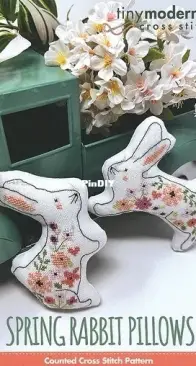 Tiny Modernist - Spring Rabbit Pillows
