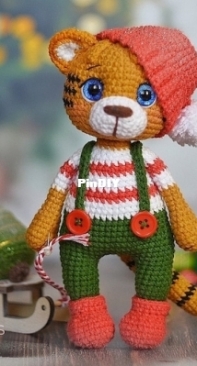 Bobrik Toys - Natalia Bober - Baby Tiger - Russian