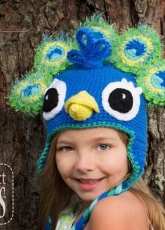 Ira Rott Designs - Ira Rott - Pavo the Peacock Hat