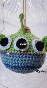 KR amigurumi - Karina Romero - Alien  - Spanish - Free