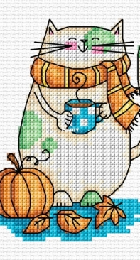 Autumn Cat by Durene Jones - Free