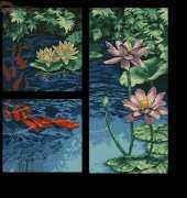 Fish & Water Lilies