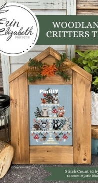 Erin Elizabeth designs - woodland critters tier