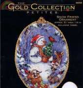 Dimensions 8656 Snow Friend Ornament XSD