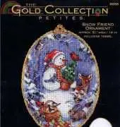 Dimensions 8656 Snow Friend Ornament XSD