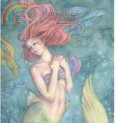 HAED HAESB 4435 Red Mermaid by Sara Butcher