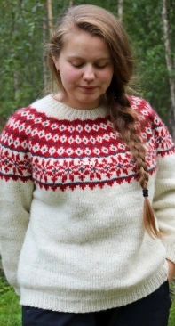 Nordafor genser by KO strikker - Norwegian - Free