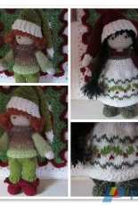 By Hook, By Hand-Tiny Knits for Tiny Dolls by Beth Ann Webber-Free