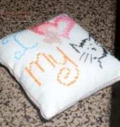 I love My Cat PinCushion