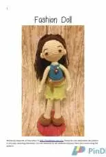 Two Little Cs Blog-Chassity Oquendo-Fashion Doll Amigurumi-Free