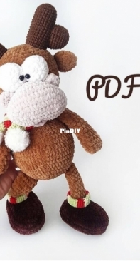 Crochet Wonders Design - Olga Kurchenko - Arnold the Deer - Russian