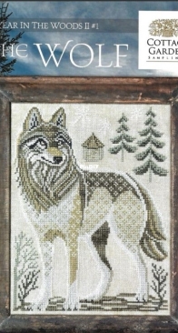 Cottage Garden Samplings - A Year in the Woods ll #1 - The Wolf  by Vinney P.S. Tan
