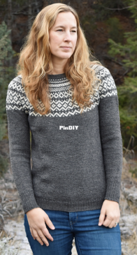 Blizzard Sweater by Jessica McDonald - English