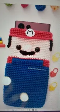 Receitas Carneirinho - Izabel Carneiro - Mario Bros Cell Phone Case - Capa para Celular Mario Bros - Portuguese