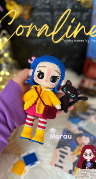 Tejidos Marau - Paula Andrea Pedraza - Coraline - Spanish