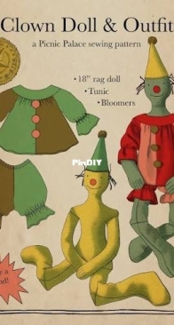 Picnic Palace - Clown Doll and Outfit