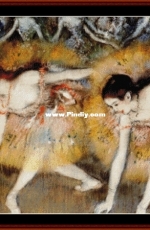 Cross Stitch Collectibles DE-33 - Dancers Bending