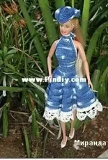 Annie Potter Presents - Designed by Juanita Turner - Spring dresses Miranda - Russian Translated - Free