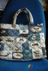 sac  en toile épaisse fait par moi