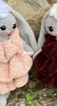 Loops By Emmie Lou - Emily Louise - Fancy Francis the Bunny Doll