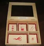 Cross stitch box