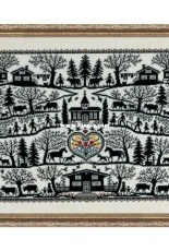 Eva Rosenstand 12-535 Country Farm Sampler  XSD and PCS