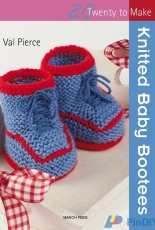 20 to Make - Knitted Baby Booties - Val Pierce - Search Press Ltd