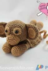 Forever Stitchin - Jodi Stredulinsky- Milton the Monkey Lovey